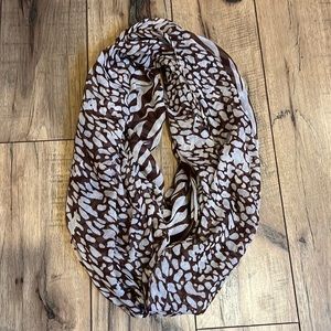 Brown and Cream Scarf